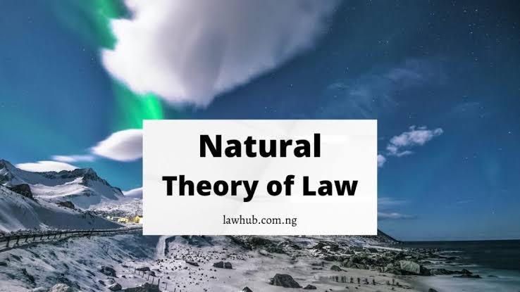 Natural theory of law