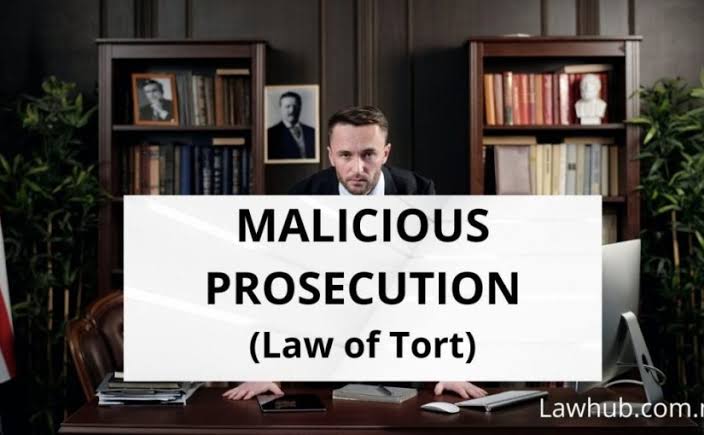malicious prosecution tort