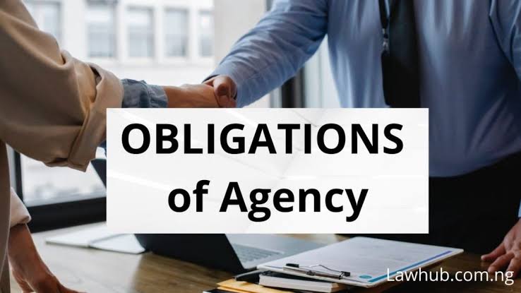Obligations in Agency (Commercial Law) NG