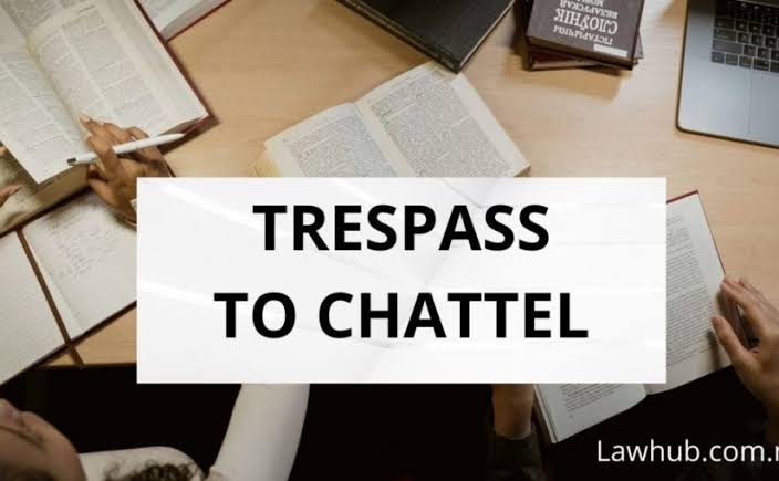 trespass to chattel