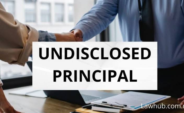 Undisclosed Principal (Law of Agency) NG