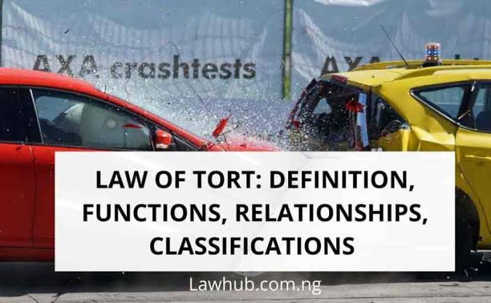 Law of Tort: Definition, Functions, Relationship, Classifications
