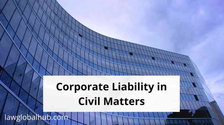 Corporate Liability in Civil Matters (NG) – Inioluwa Olaposi