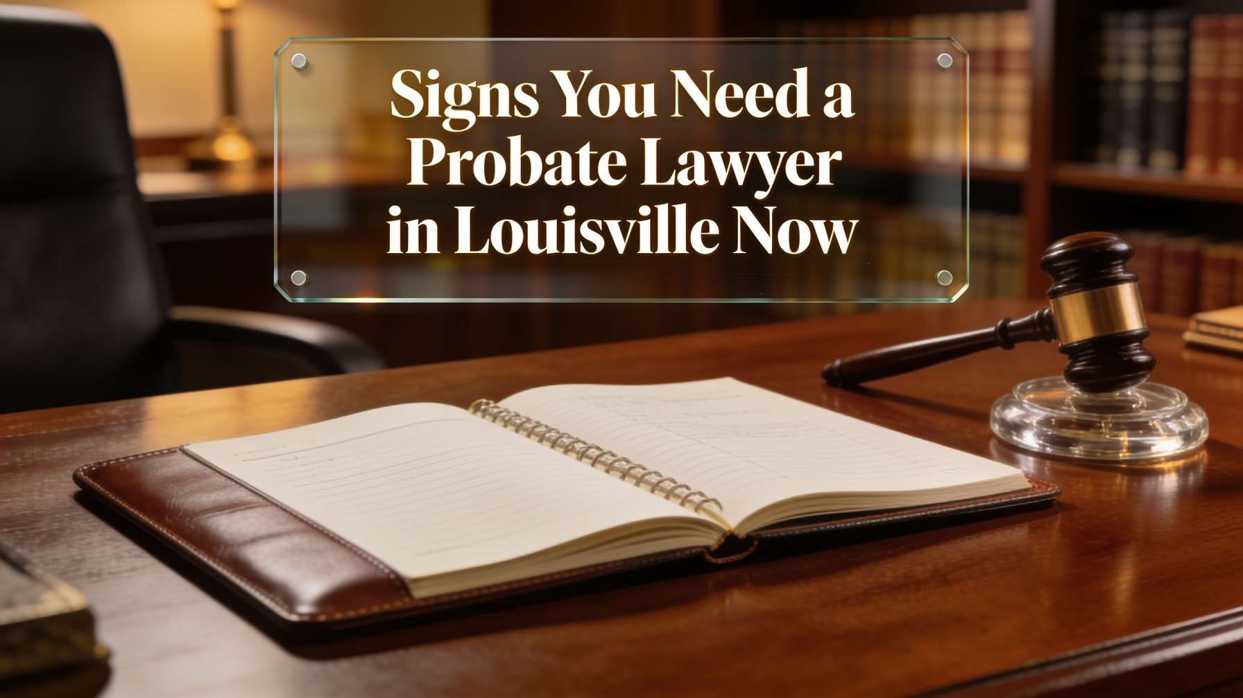 Signs You Need a Probate Lawyer in Louisville Now